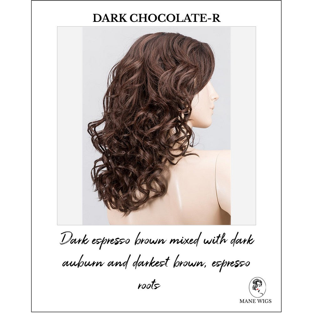 Heaven by Ellen Wille in Dark Chocolate-R-Dark espresso brown mixed with dark auburn and darkest brown, espresso roots