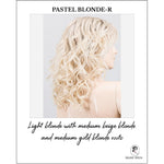 Load image into Gallery viewer, Heaven by Ellen Wille in Pastel Blonde-R-Light blonde with medium beige blonde and medium gold blonde roots
