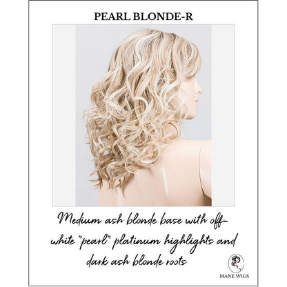 Heaven by Ellen Wille in Pearl Blonde-R-Medium ash blonde base with off-white "pearl" platinum highlights and dark ash blonde roots