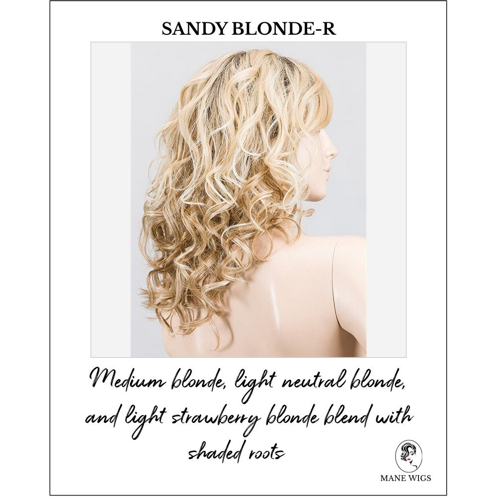 Heaven by Ellen Wille in Sandy Blonde-R-Medium blonde, light neutral blonde, and light strawberry blonde blend with shaded roots