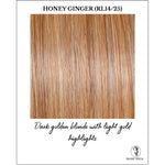Load image into Gallery viewer, Honey Ginger (RL14/25)-Dark golden blonde with light gold highlights
