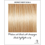 Load image into Gallery viewer, Honey Mist (G16+)-Medium ash blonde with champagne blonde highlights on top
