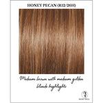 Load image into Gallery viewer, Honey Pecan (R12/26H)-Medium brown with medium golden blonde highlights
