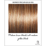 Load image into Gallery viewer, Honey Pecan (GL11/25)-Medium brown blended with medium golden blonde
