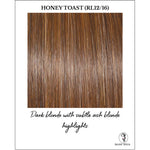 Load image into Gallery viewer, Honey Toast (RL12/16)-Dark blonde with subtle ash blonde highlights
