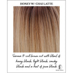 Load image into Gallery viewer, Honey with Chai Latte-Sienna &amp; cool brown root with blend of honey blonde, light blonde, smoky blonde and a hint of pure blonde
