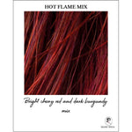 Load image into Gallery viewer, Hot Flame Mix-Bright cherry red and dark burgundy mix

