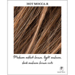 Load image into Gallery viewer, Hot Mocca-R-Medium reddish brown, light auburn, dark auburn brown roots
