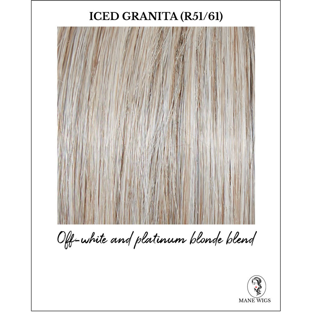 Iced Granita (R51/61)-Off-white and platinum blonde blend