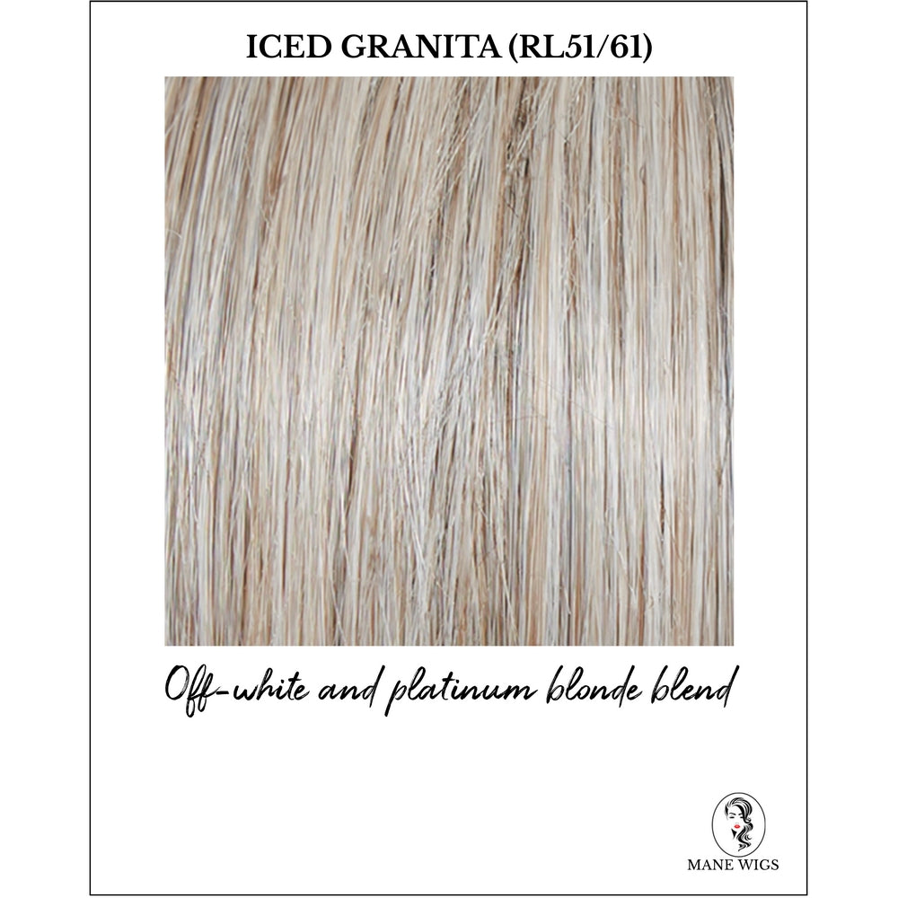 Iced Granita (RL51/61)-Off-white and platinum blonde blend