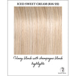 Load image into Gallery viewer, Iced Sweet Cream (R16/22)-Honey blonde with champagne blonde highlights
