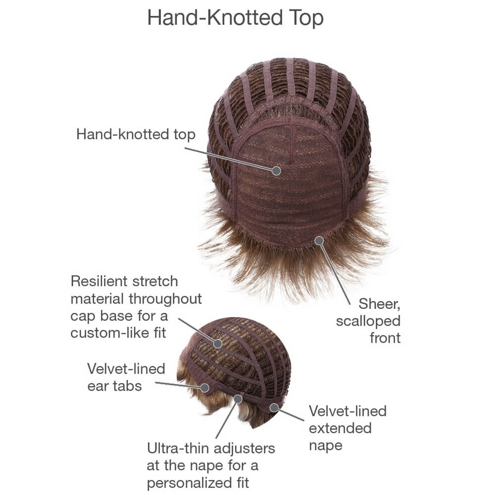 Hand knotted top