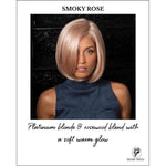 Load image into Gallery viewer, SMOKY ROSE-Platinum blonde &amp; rosewood blend with a soft warm glow
