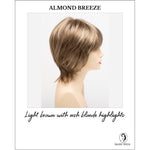 Load image into Gallery viewer, Jane by Envy in Almond Breeze-Light brown with ash blonde highlights
