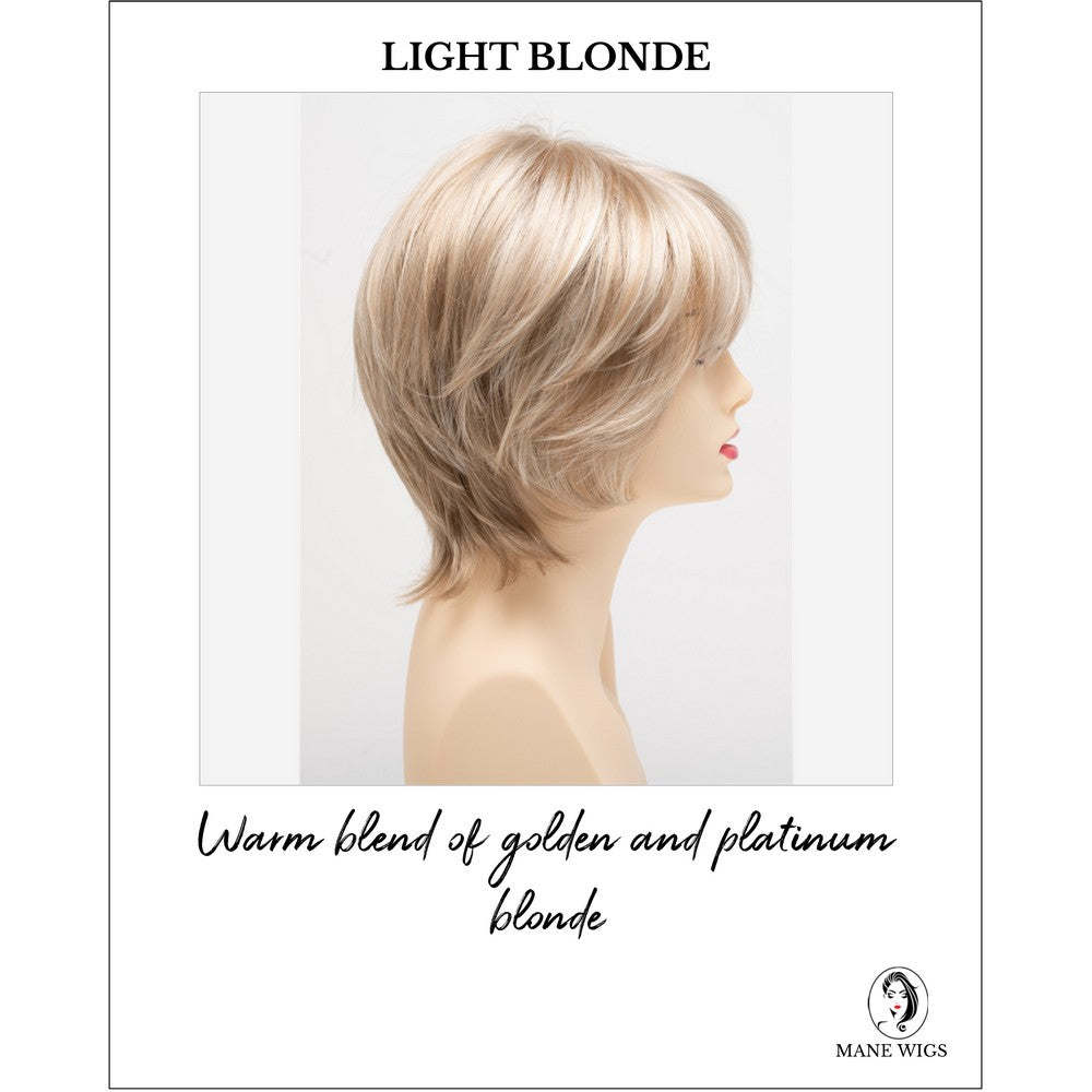 Jane by Envy in Light Blonde-Warm blend of golden and platinum blonde