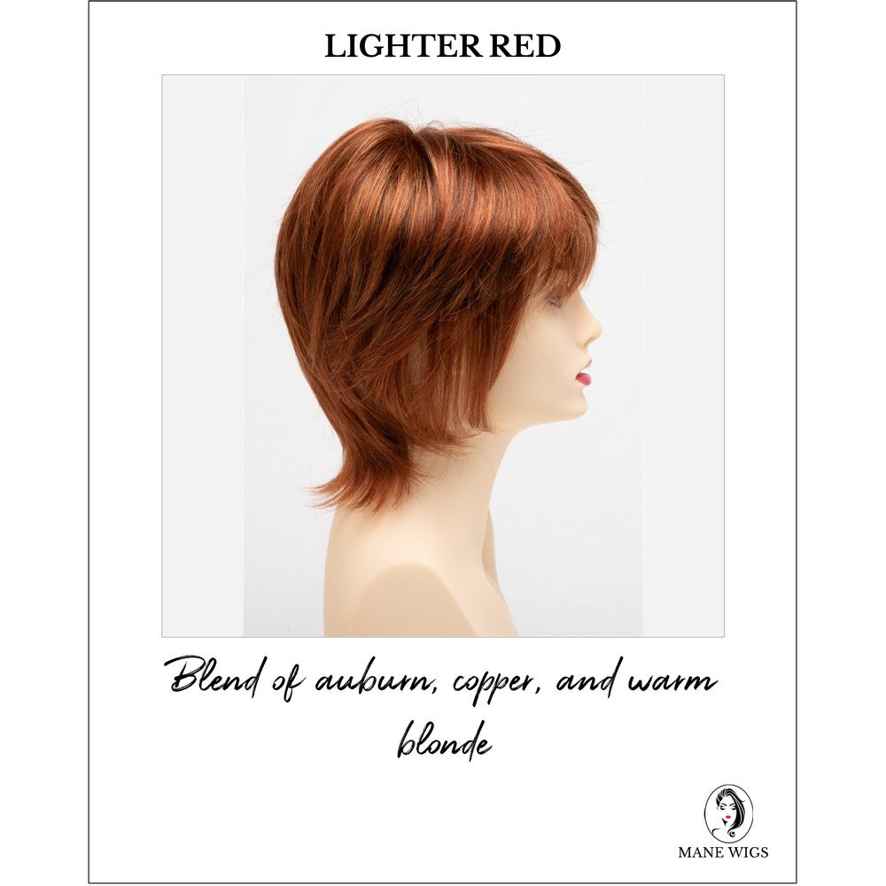 Jane by Envy in Lighter Red-Blend of auburn, copper, and warm blonde