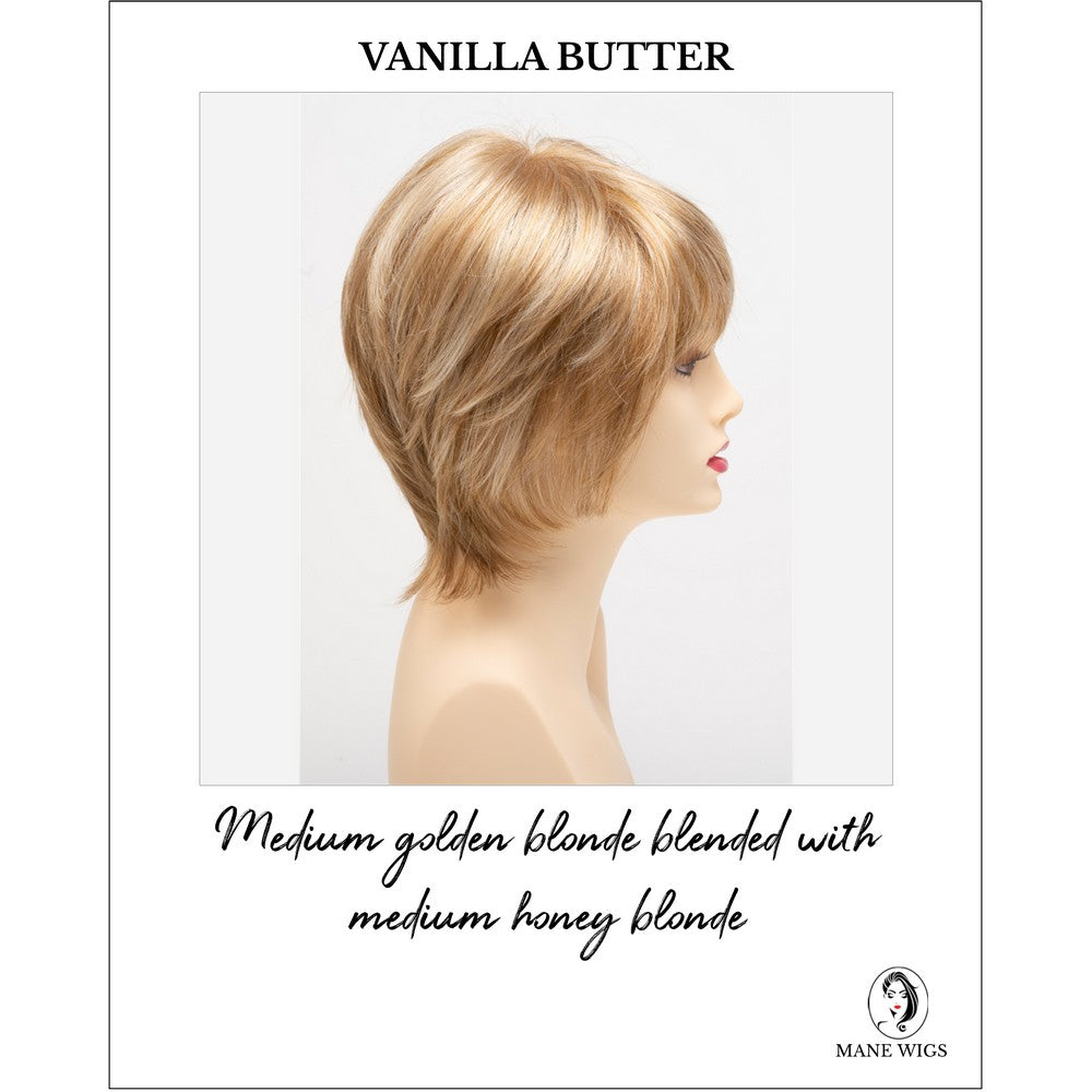 Jane by Envy in Vanilla Butter-Medium golden blonde blended with medium honey blonde