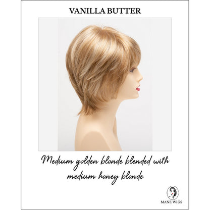 Jane by Envy in Vanilla Butter-Medium golden blonde blended with medium honey blonde