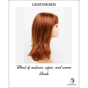 Jolie by Envy in Lighter Red-Blend of auburn, copper, and warm blonde
