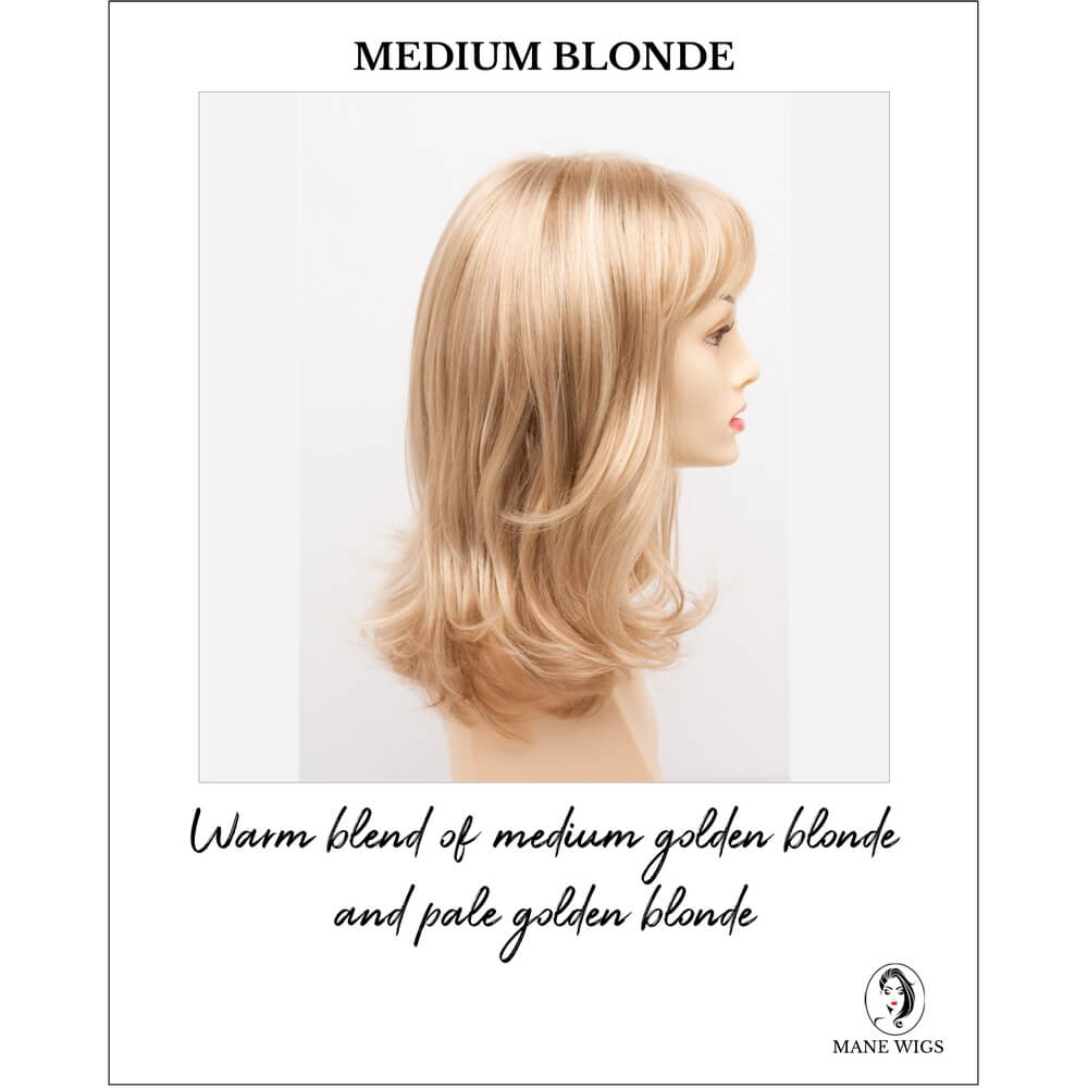 Jolie by Envy in Medium Blonde-Warm blend of medium golden blonde and pale golden blonde