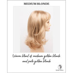 Load image into Gallery viewer, Jolie by Envy in Medium Blonde-Warm blend of medium golden blonde and pale golden blonde
