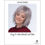 Load image into Gallery viewer, Jones by Estetica in LILAC HAZE-Gray &amp; white blended with lilac
