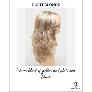 Joy by Envy in Light Blonde-Warm blend of golden and platinum blonde