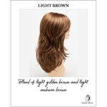 Load image into Gallery viewer, Joy by Envy in Light Brown-Blend of light golden brown and light auburn brown
