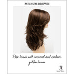 Load image into Gallery viewer, Joy by Envy in Medium Brown-Deep brown with caramel and medium golden brown
