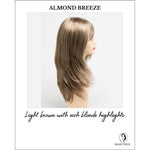 Load image into Gallery viewer, Kate by Envy in Almond Breeze-Light brown with ash blonde highlights
