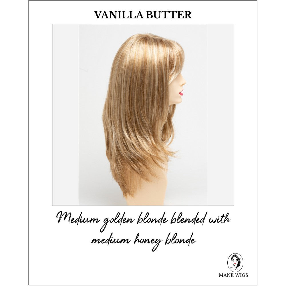 Kate by Envy in Vanilla Butter-Medium golden blonde blended with medium honey blonde