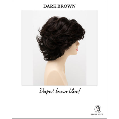 Kylie By Envy in Dark Brown-Deepest brown blend