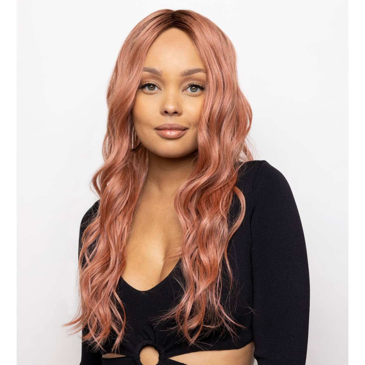 Lavish Wavez by Rene of Paris in Dusty Rose Image 1