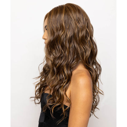 Lavish Wavez by Rene of Paris in Marble Brown Image 2