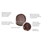 Load image into Gallery viewer, Lace front monofilament top Memory III Cap construction
