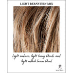 Load image into Gallery viewer, Light Bernstein Mix-Light auburn, light honey blonde, and light reddish brown blend
