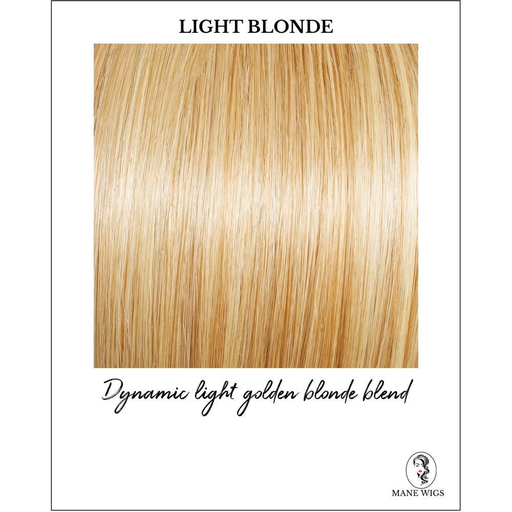 Light Blonde-Dynamic light golden blonde blend