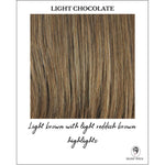 Load image into Gallery viewer, Light Chocolate-Light brown with light reddish brown highlights
