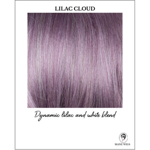 Lilac Cloud-Dynamic lilac and white blend