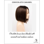 Load image into Gallery viewer, London by Envy in Chocolate Caramel-Chocolate brown base blended with caramel and medium auburn
