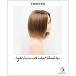Load image into Gallery viewer, London by Envy in Frosted-Light brown with wheat blonde tips
