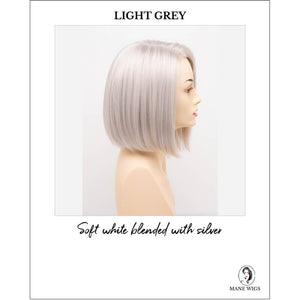 London by Envy in Light Grey-Soft white blended with silver