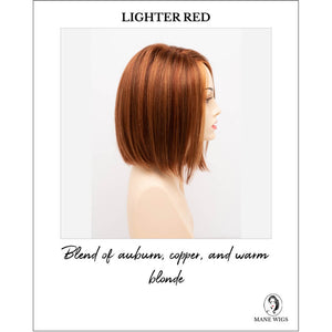 London by Envy in Lighter Red-Blend of auburn, copper, and warm blonde