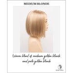 Load image into Gallery viewer, London by Envy in Medium Blonde-Warm blend of medium golden blonde and pale golden blonde
