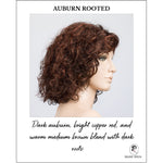 Load image into Gallery viewer, Loop in Auburn Rooted-Dark auburn, bright copper red, and warm medium brown blend with dark roots
