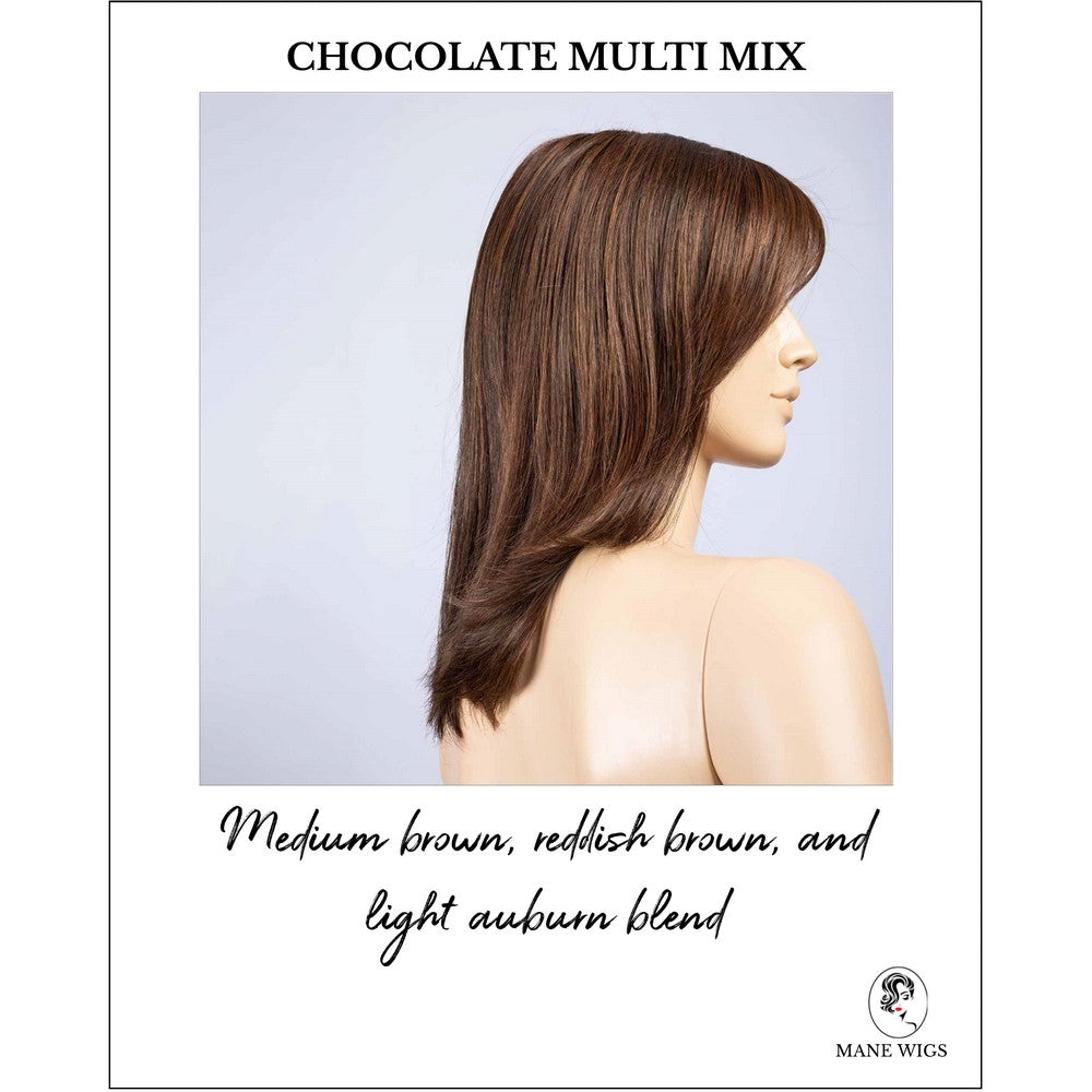 Luna by Ellen Wille in Chocolate Multi Mix-Medium brown, reddish brown, and light auburn blend
