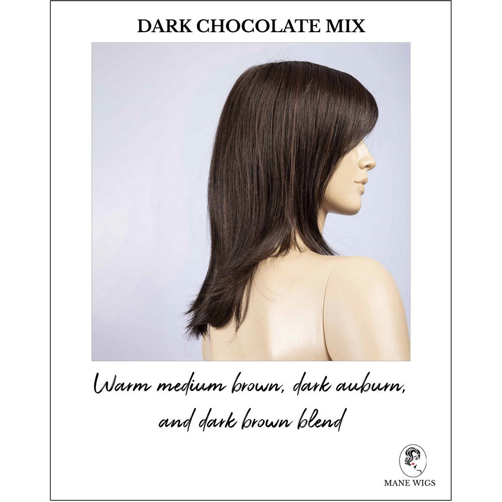 Luna by Ellen Wille in Dark Chocolate Mix-Warm medium brown, dark auburn, and dark brown blend