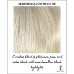 Load image into Gallery viewer, Marshmallow Blonde-A mixture blend of platinum, pure, and satin blonde with marshmallow blonde highlights
