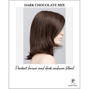 Melody by Ellen Wille in Dark Chocolate Mix-Darkest brown and dark auburn blend