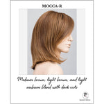 Load image into Gallery viewer, Melody by Ellen Wille in Mocca-R-Medium brown, light brown, and light auburn blend with dark roots
